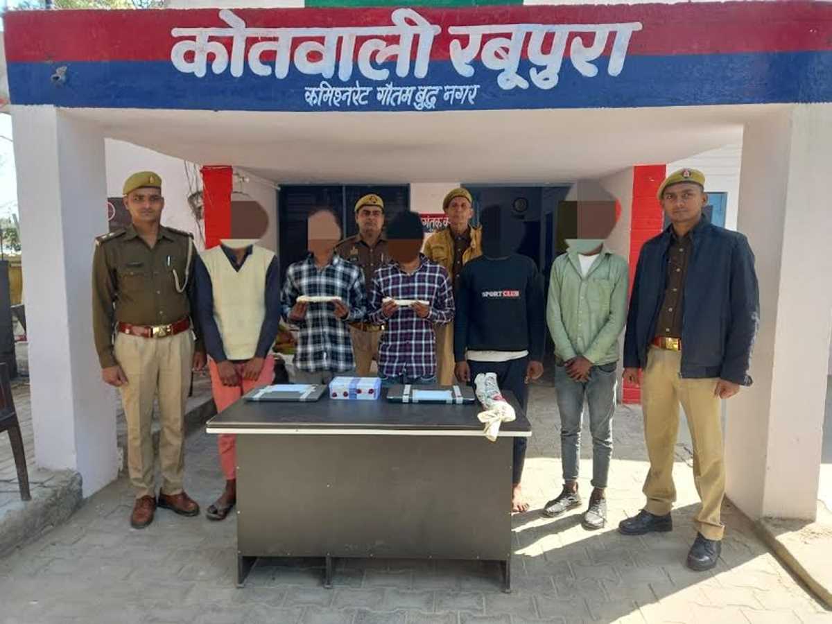 चोरी के समान समेत चोर गिरफ्तार